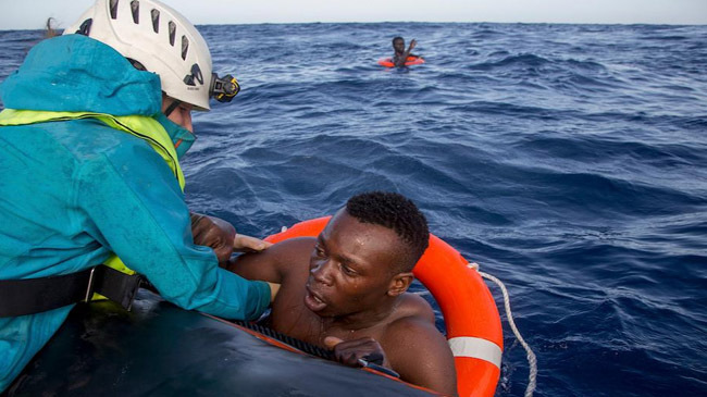 libyan coast guard recovered 439 migrants home