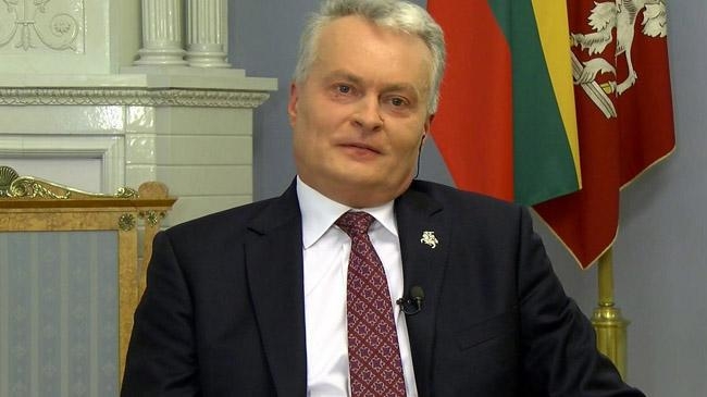 lithuanian president gitanas nauseda