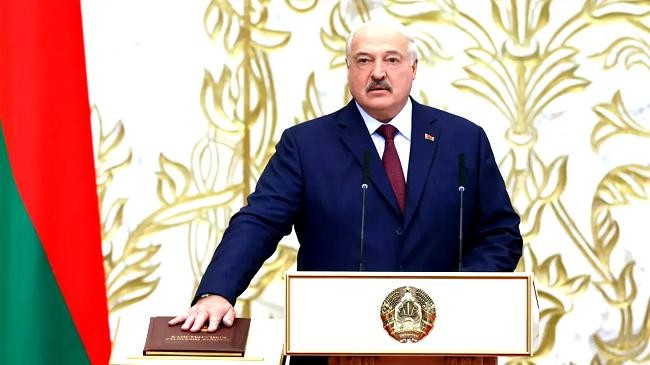 lukashenko sworn