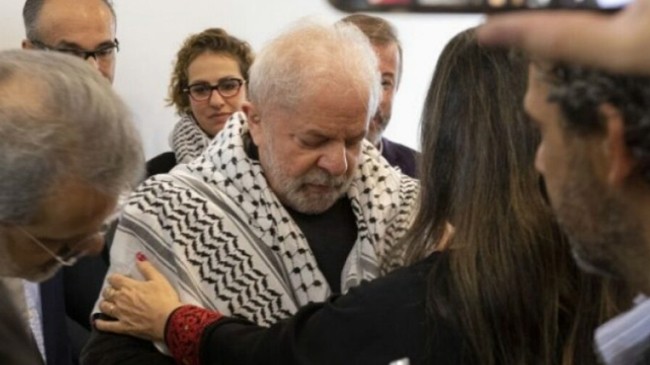 lula alwas support palestinian rights and independence
