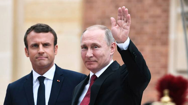 macron putin