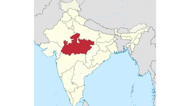 madhya pradesh map