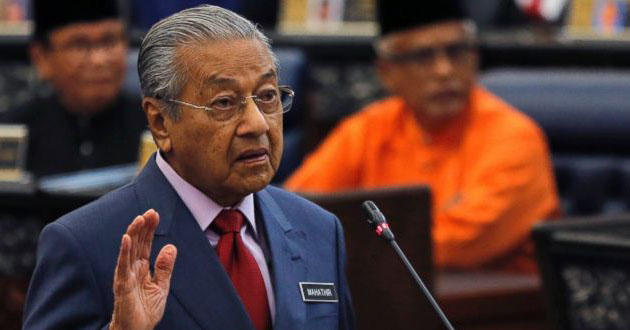 mahathir and 221 mp oath