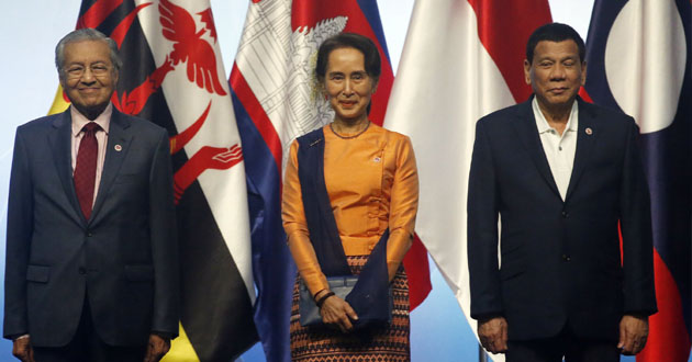 mahathir mohamad aung san suu kyi