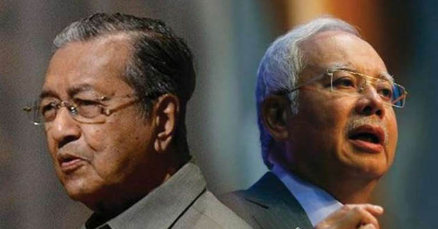 mahathir mohammad najib razak