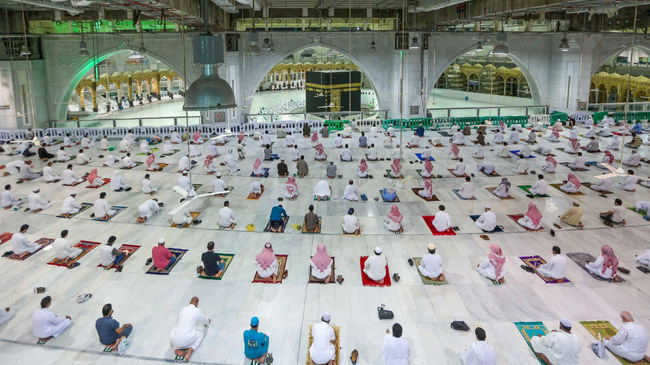 makka namaz during cv