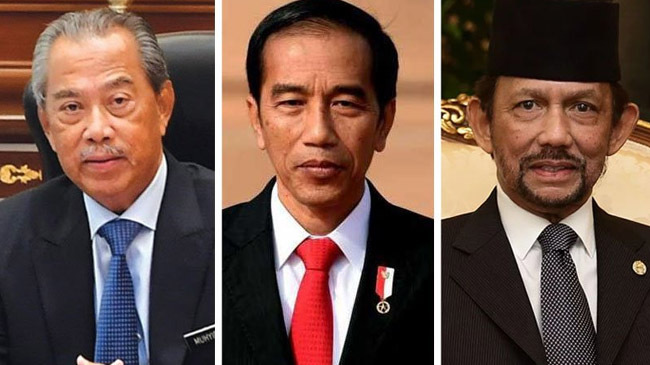 malaysia indonesia and brunei leaders