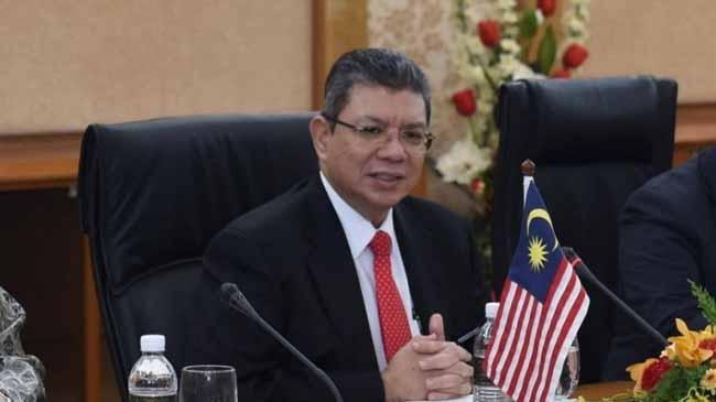 malaysian minister of foreign affairs saifuddin abdullah