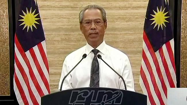 malaysian pm muhiddin lockdown corona