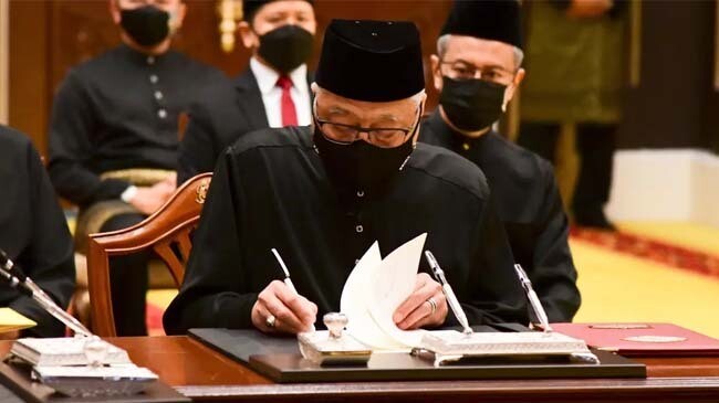 malaysias new prime minister ismail sabri yaakob