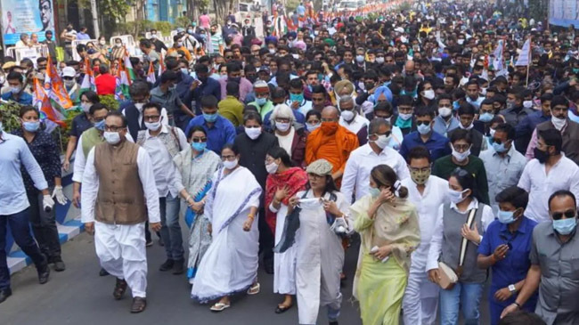 mamata rally westbengal