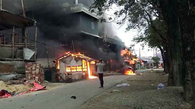 manipur minister house
