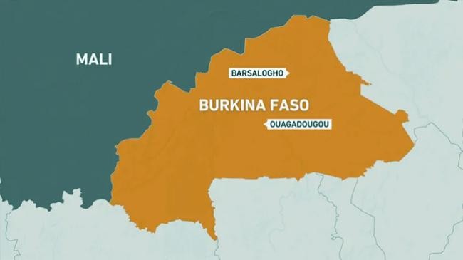 map burkina faso