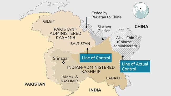 map kashmir 1