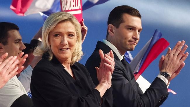 marine le pens national rally