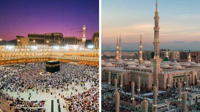 masjid al haram al masjid an nabawi