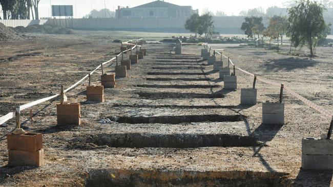 mass graves