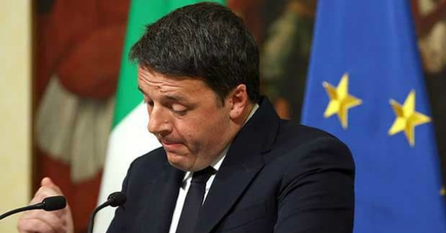 mattio renzi announces his resignation