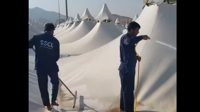 meena tent cleaning