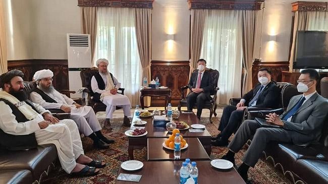 meeting between taliban and chinese embassador