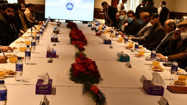 meeting pakistan afghan delegation kabul