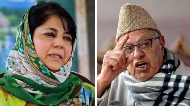 mehbuba mufti and faruqh abdullah