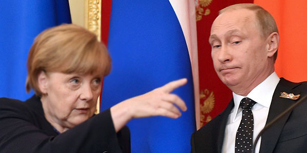 merkel with putin