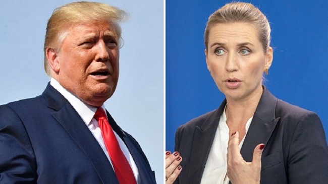 mette frederiksen and donald trump