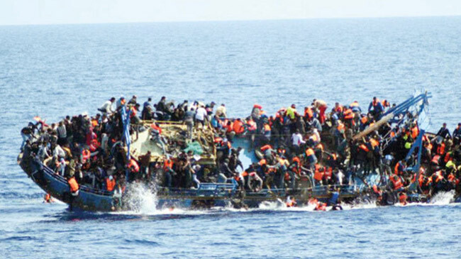 migrants recovered from mediterranean