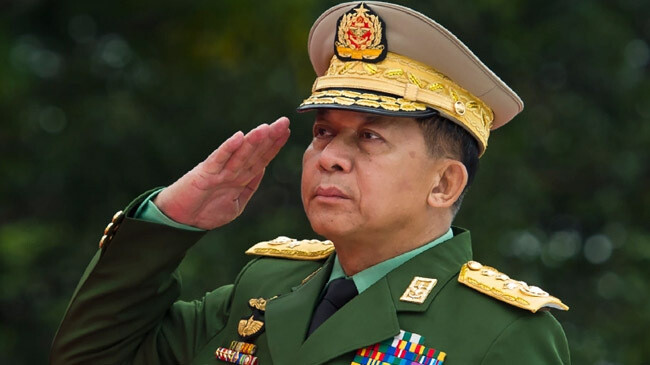 min aung hlaing myanmar