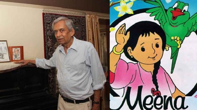 mina cartoon and rammohan