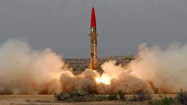 missile test pakistan