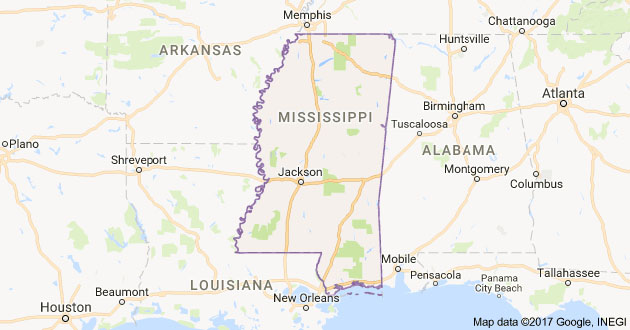 mississippi us map