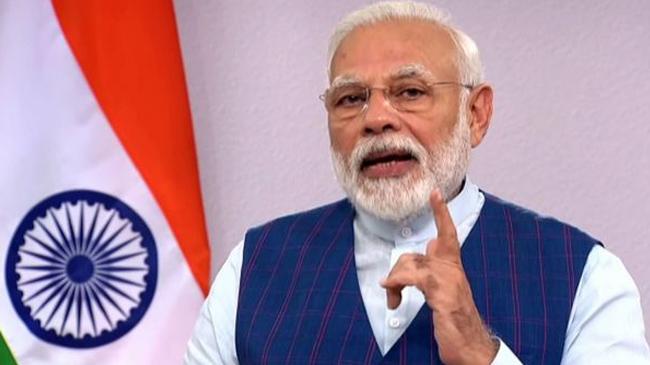 modi announcement at 8