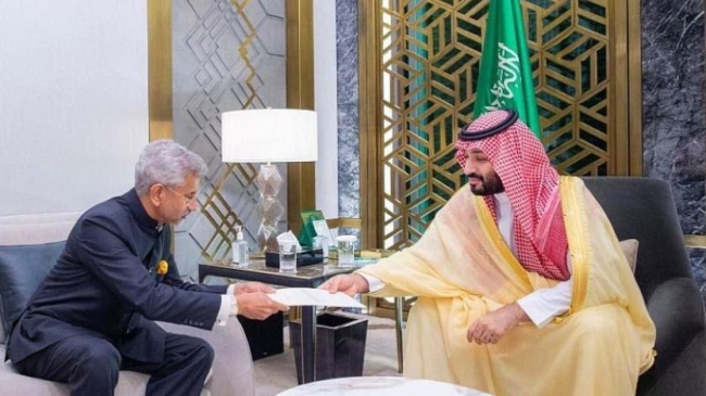 modi sends written message to saudi crown prince