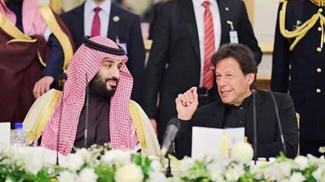 mohammad bin salman and imran khan