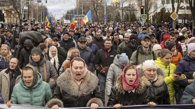 moldova protest