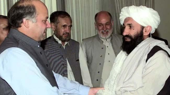 mollah hasan with nawaz sharif