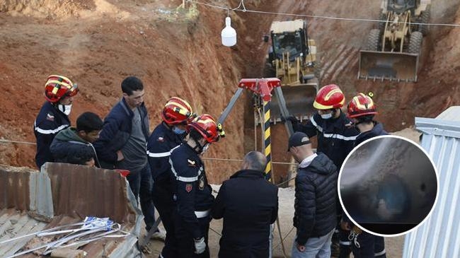 morocco rescuers race to save boy trapped in well
