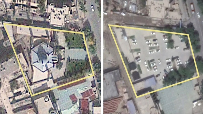 mosque demolition in xinjiang 1