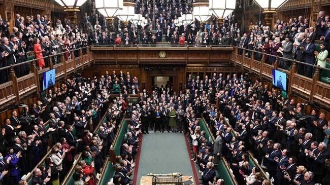 mps giving zelensky a standing ovation