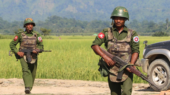 myanmar army member rakhain