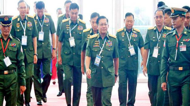 myanmar army us sanction