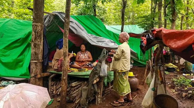 myanmar coup homeless un home