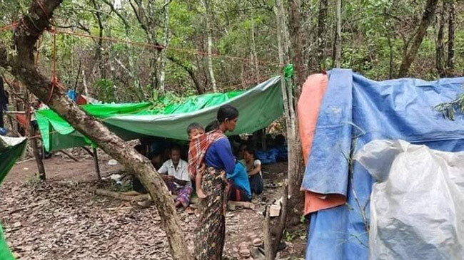 myanmar coup homeless un