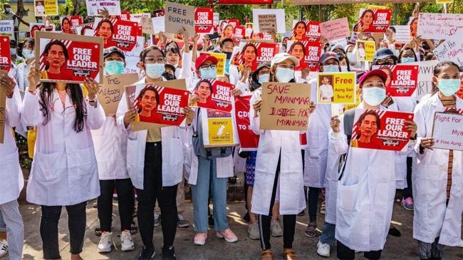 myanmar coup the doctors