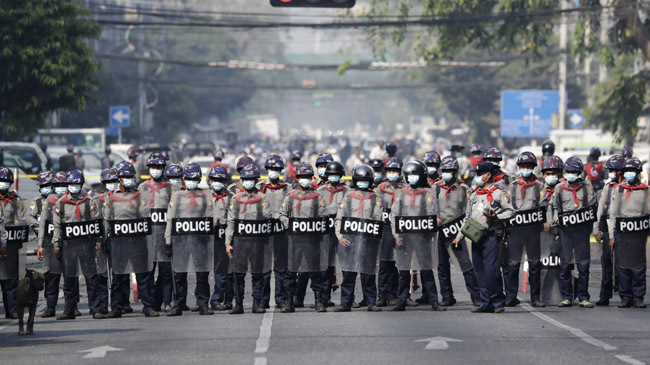 myanmar police 1