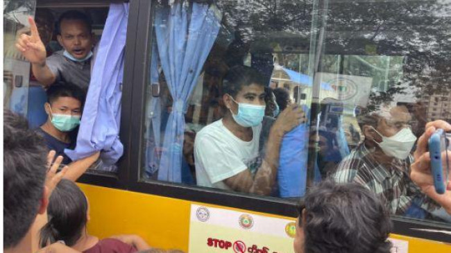 myanmar prisioner