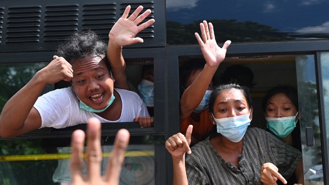 myanmar prisoner