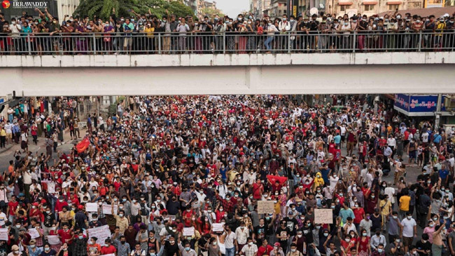 myanmar protest 1